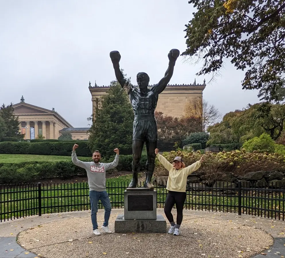Estatua de Rocky Balboa en Filadelfia