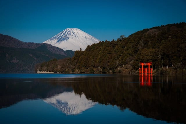 Lago Ashi en Hakone