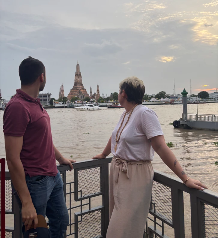 Último día en Bangkok a orillas del río Chao Phraya