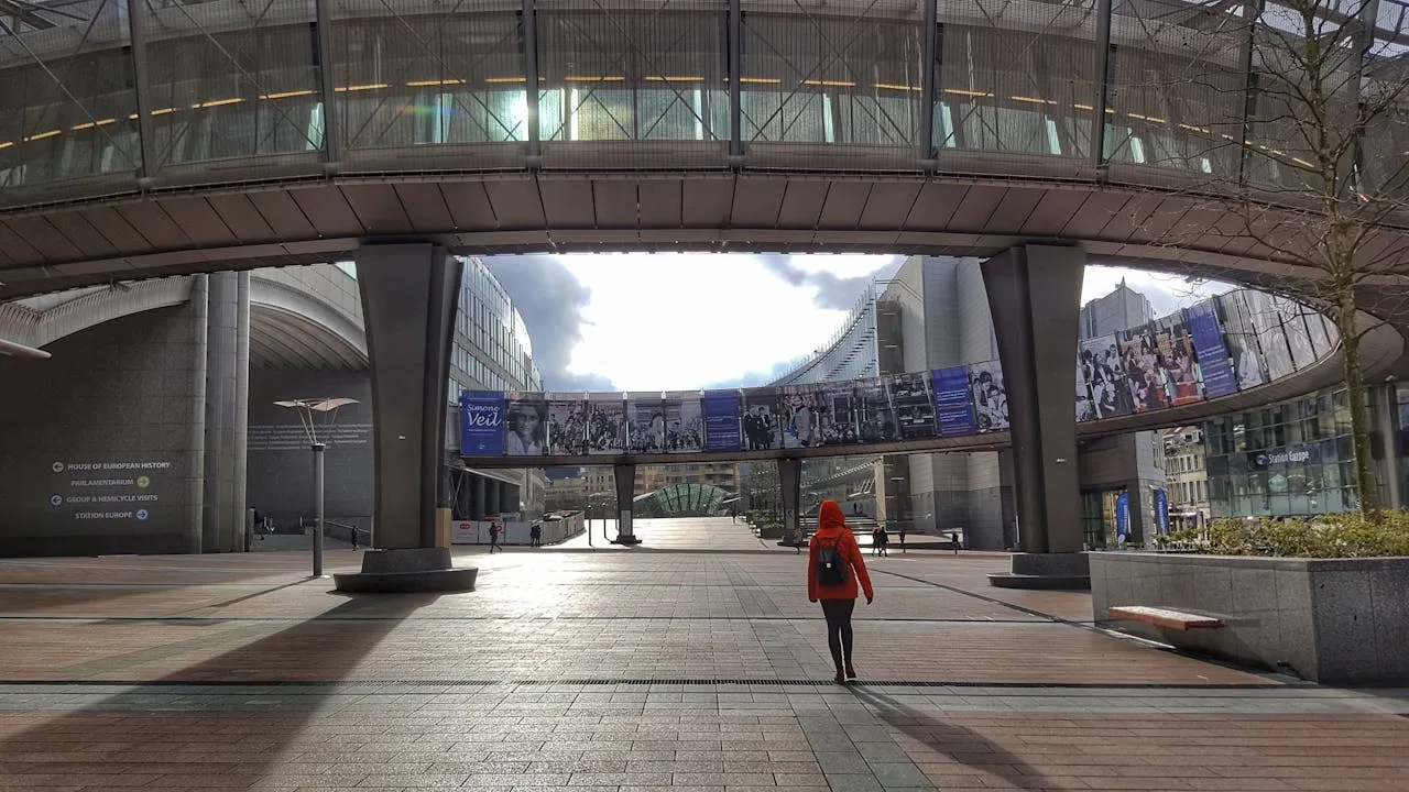 Parlamento Europeo en Bruselas