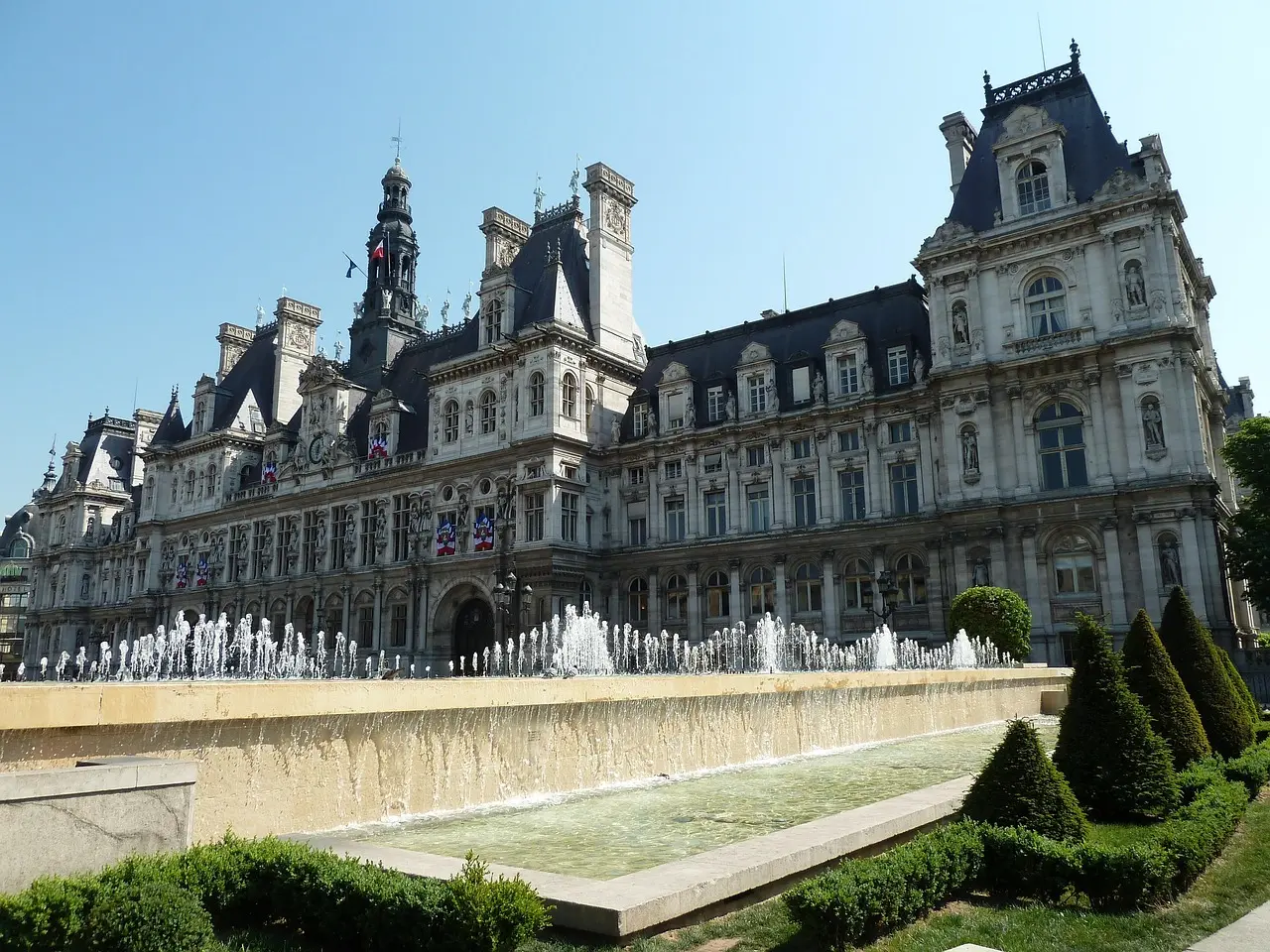 Hôtel de Ville en París