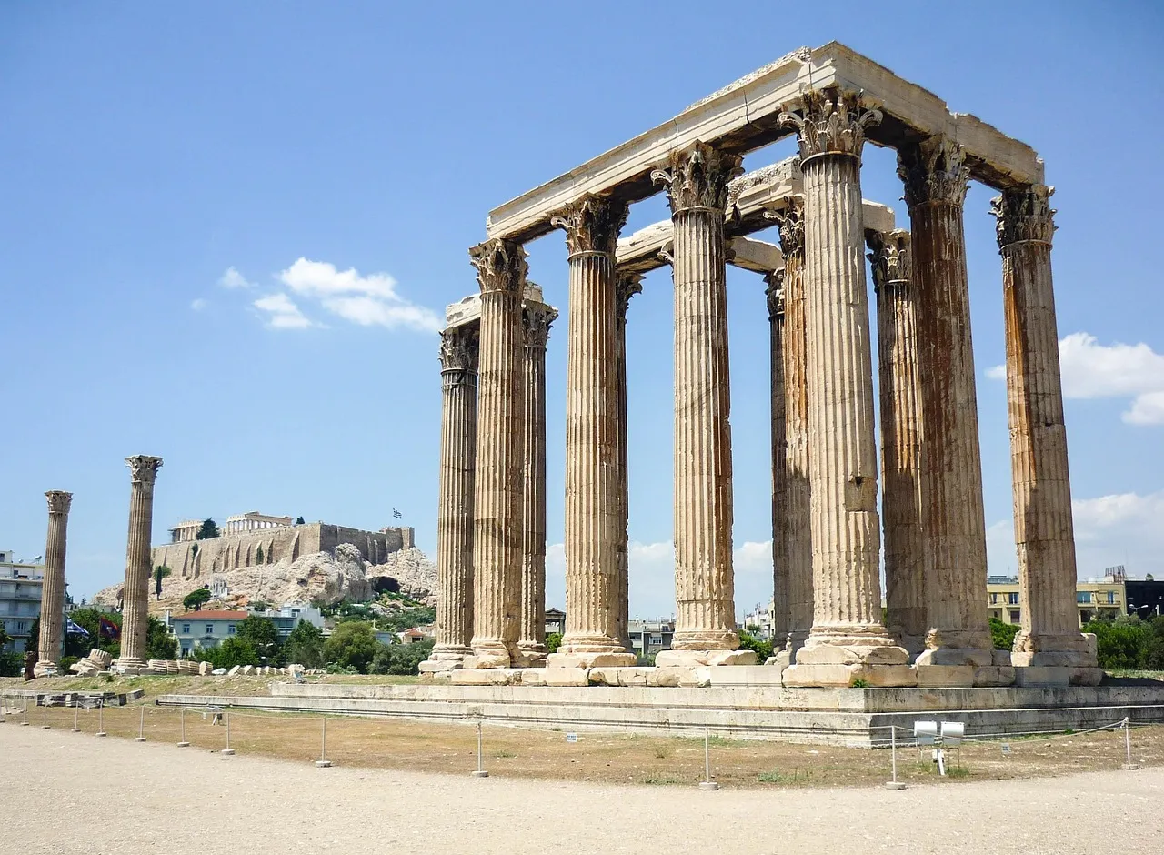 Templo de Zeus Olímpico en Atenas