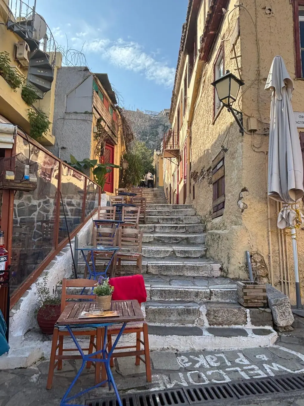 Plaka en Atenas