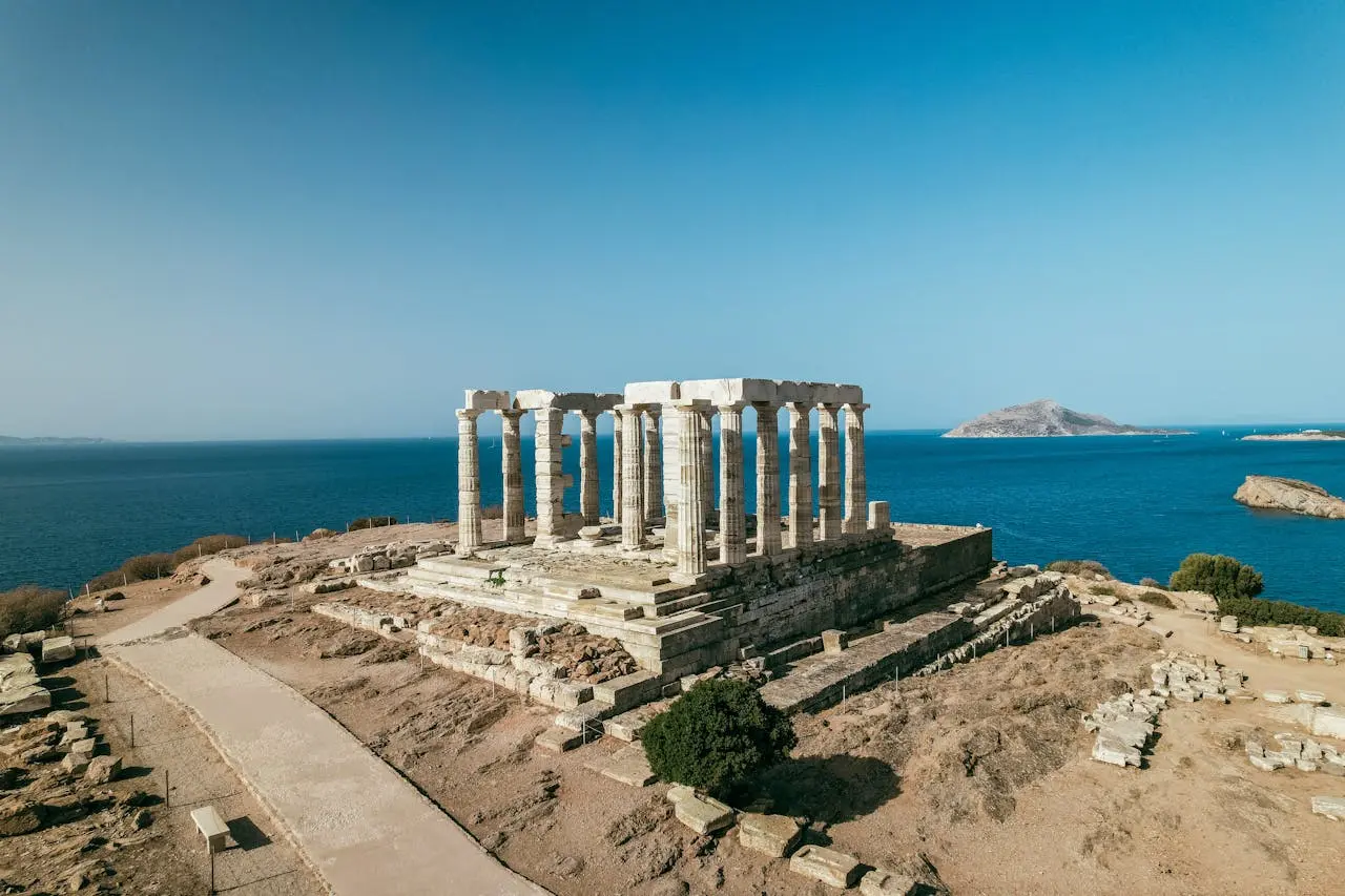 Templo de Poseidón en Cabo Sunión