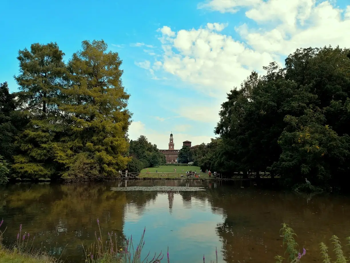 Parque Sempione en Milán
