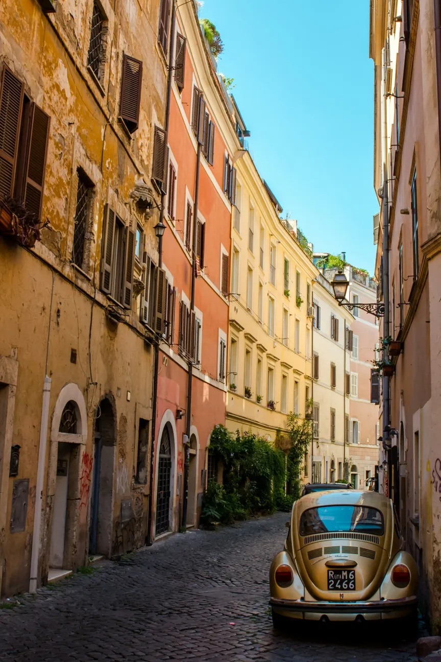 Trastevere en Roma