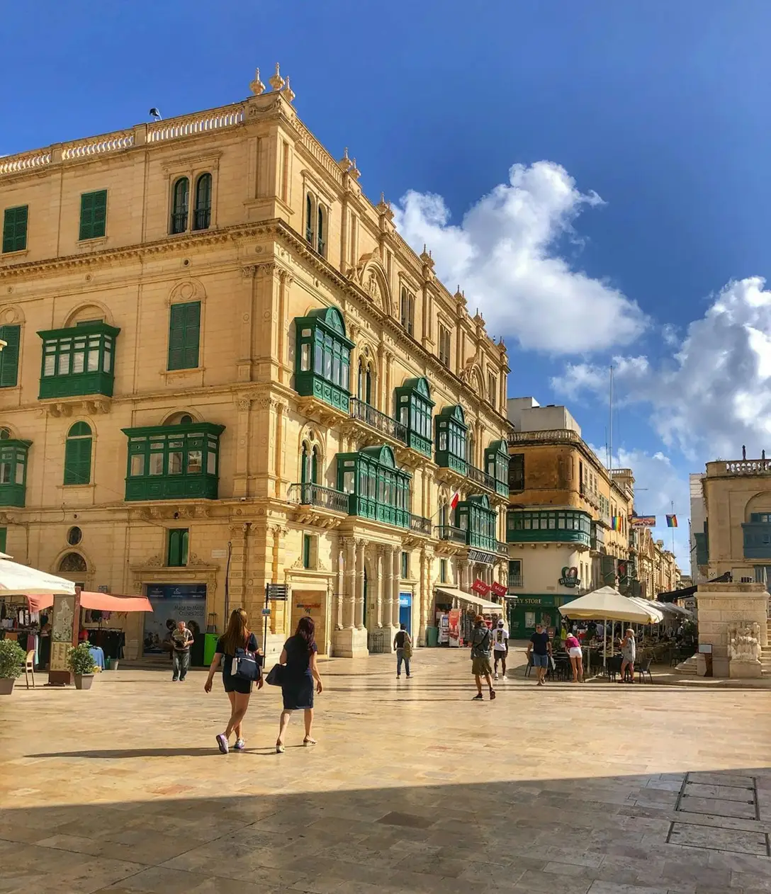 Calles de Valletta en Malta